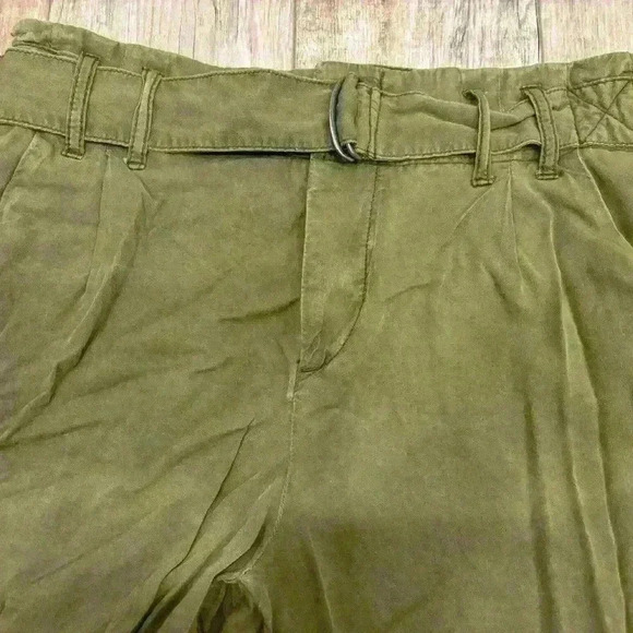 Free People green lightweight woman’s pants size 6 - Picture 10 of 11